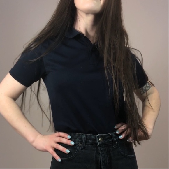 *Chaps Youth Navy Polo Golf T Shirt - Picture 3 of 6